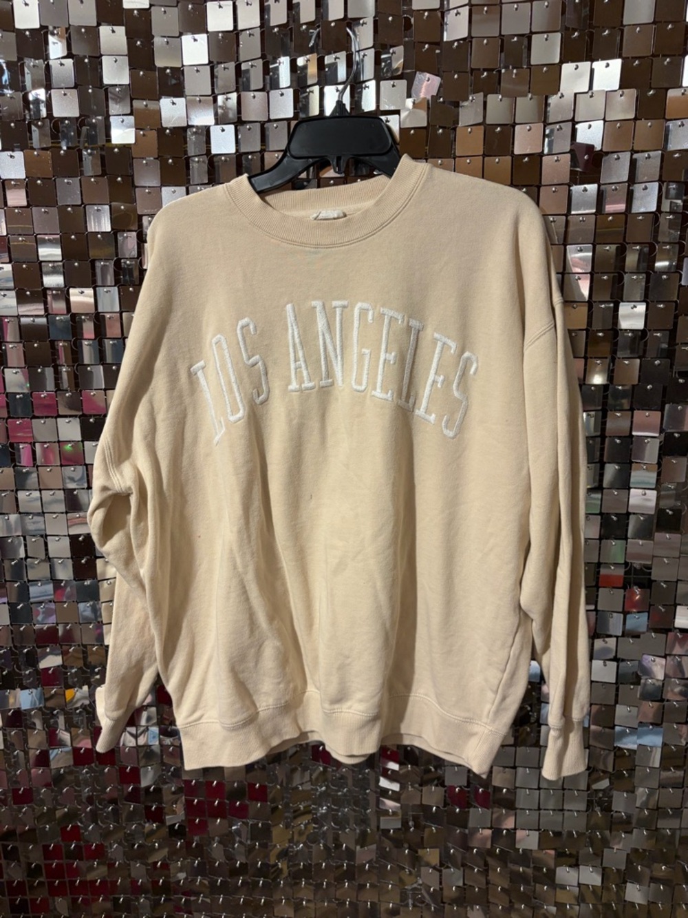 Reflex Cream "Los Angeles" Crewneck Sweatshirt